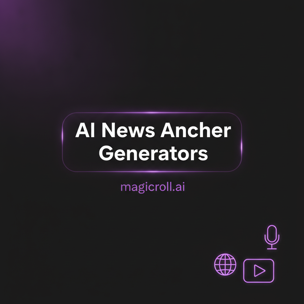 Best AI News Anchor Generators in 2026, Compared