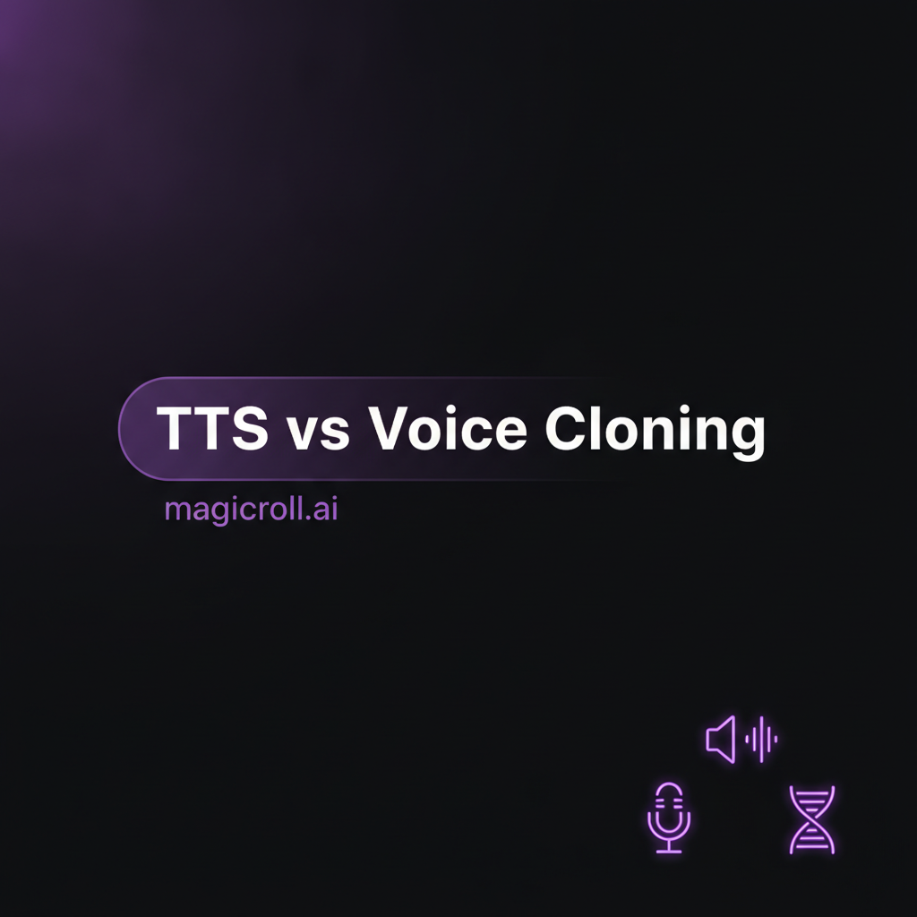 Text to Speech vs Voice Cloning: What is the Difference?